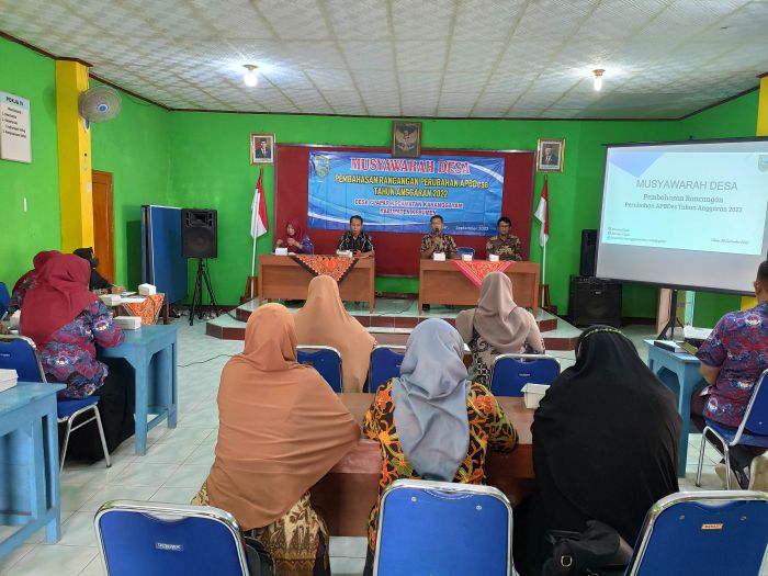 Musdes Pembahasan Rancangan Perubahan APBDes T.A 2022 01