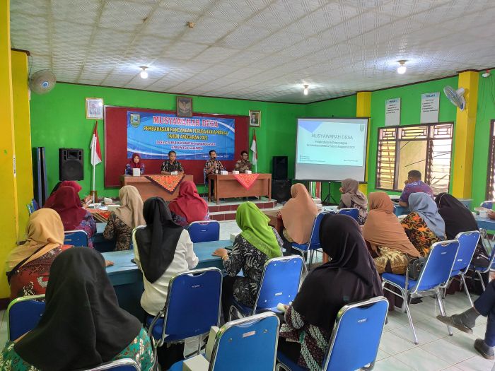 Musdes Pembahasan Rancangan Perubahan APBDes T.A 2022 02