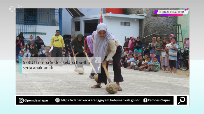 Hari Ketiga dan Keempat, Adu Sodok kelapa dan gregetnya lomba makan coklat koin