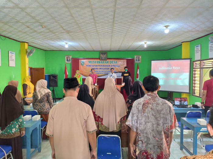 Penetapan perubahan APBDes terlaksana, Pemdes siap lanjutkan pembangunan 01