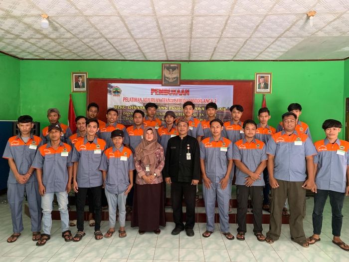 Pelatihan teknik sepeda motor resmi dibuka !